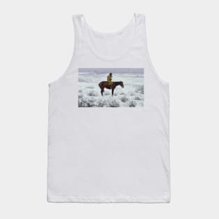 The Herd Boy by Frederic Remington Tank Top